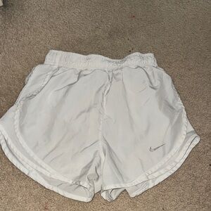 Nike Women's Athletic White Shorts